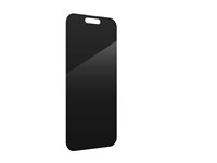 ZAGG InvisibleShield Glass Elite - Skærmbeskytter for mobiltelefon - antirefleks - glas - med fortrolighedsfilter - 2-vejs - for Apple iPhone 15, 16 200114870