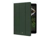 dbramante1928 Milan - Flipomslag til tablet - fuldkornet stenet læder - stedsegrøn - 10.2" - for Apple 10.2-inch iPad (9. generation) MLIPPBEV5646