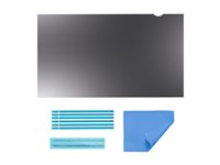 StarTech.com Monitor Privacy Screen for 23.8 inch PC Display, Computer Screen Security Filter, Blue Light Reducing Screen Protector Film, 16:9 Widescreen, Matte/Glossy, +/-30 Degree Viewing - Blue Light Filter - Privacy-filter for skærm - 2-vejs - aftagelig - stik i/klæbemiddel - 23,8" bred PRIVACY-SCREEN-238M