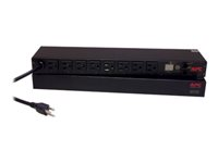 APC Switched Rack PDU - Strømfordelingsenhed (rackversion) - AC 120 V - Ethernet 10/100 - input: NEMA 5-15 - output-stikforbindelser: 8 (NEMA 5-15) - 1U - 19" - sort - for P/N: AR3100, SU3000RMNET-1EW, SUM3000RMXL2U, SUM3000RMXL2U-TU, SURTA3000XL, SURTA3000XL-TU AP7900