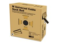 Multibrackets M Universal Cable Sock Roll 20 mm x 50 m - Kabelorganisator - sort 7350022732452