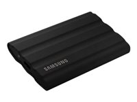 Samsung T7 Shield MU-PE1T0S - SSD - krypteret - 1 TB - ekstern (bærbar) - USB 3.2 Gen 2 (USB-C stikforbindelse) - 256-bit AES - sort MU-PE1T0S/EU