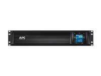 APC Smart-UPS C - UPS (rackversion) - AC 230 V - 600 Watt - 1000 VA - USB, serial - output-stikforbindelser: 4 - 2U - sort - med APC SmartConnect - for P/N: AR4018SPX432, AR4024SP, AR4024SPX429, AR4024SPX431, AR4024SPX432, NBWL0356A SMC1000I-2UC