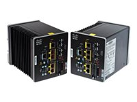 Cisco Industrial Security Appliance 3000 - Switch - L3 - Administreret - 4 x 10/100/1000 - DIN monterbar på skinne - DC-strøm - TAA-kompatibel ISA-3000-4C-K9