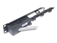 APC - Panel til kabelstyring - 1U - for P/N: AR106SH4, AR106SH6, AR106V, AR106VI, AR109SH4, AR109SH6, AR112SH4, AR112SH6, AR3106SP AR8451