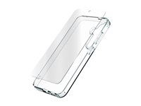Zagg InvisibleShield Glass Elite 360 - Bagsidecover til mobiltelefon - klar - med Tempered Glass-skærmbeskytter - for Samsung Galaxy S24 200513521