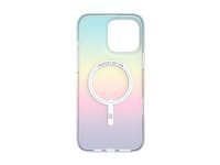 ZAGG Milan Snap - Bagsidecover til mobiltelefon - MagSafe-kompatibilitet - grafen - farvestrålende - for Apple iPhone 16 Pro Max 702315113