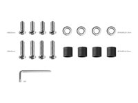 Multibrackets M - Skruesæt - tyverisikring - sølv 7350105214318
