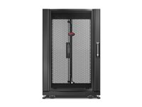 APC NetShelter SX - Rack kabinet - sort - 18U - 19" - TAA-kompatibel - for P/N: SURT48RMXLBP AR3006