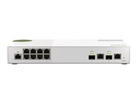 QNAP QSW-M2108-2C - Switch - Administreret - 2 x 10 Gigabit SFP+ + 8 x 2.5GBase-T - desktop QSW-M2108-2C