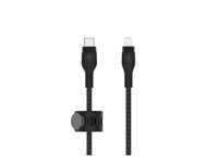 Belkin BoostCharge - Lightning-kabel - USB-C han til Lightning han - 3 m - sort CAA011BT3MBK