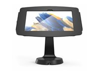 Compulocks Galaxy Tab A8 10.5" Space Enclosure Mast Counter Stand - Monteringssæt (indelukke, mastestativ) - for tablet - låsbar - stål, aluminium - sort - skærmstørrelse: 10.5" - disk - for Samsung Galaxy Tab A8 333B105GA8SB