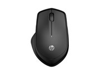HP 285 Silent - Mus - ergonomisk - optisk - trådløs - 2.4 GHz - trådløs modtager (USB) 6G4E6AA#ABB