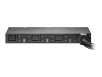 APC Basic Rack PDU AP6038A - Strømfordelingsenhed (rackversion) - AC 200-240 V - input: IEC 60309 63A - output-stikforbindelser: 3 (IEC 60320 C19 16A) - 3.65 m ledning - for P/N: SCL400RMJ1U, SCL500RMI1UC, SCL500RMI1UNC, SMTL1000RMI2UC, SMTL750RMI2UC AP6038A