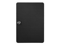 Seagate Expansion STKM4000400 - Harddisk - 4 TB - ekstern (bærbar) - USB 3.0 - sort - med Seagate Rescue Data Recovery STKM4000400