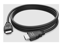 Dell CB325H - HDMI-kabel med Ethernet - HDMI han til HDMI han - 1.8 m - sort - 4K60 Hz support, 5K60 Hz (5120 x 2880) support DELL-CB325H-BK