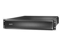 APC Smart-UPS X 120V External Battery Pack Rack/Tower - Batterihus - 2 x batteri - Blysyre - 2U - sort - for Replacement Battery Cartridge #118 SMX120RMBP2U