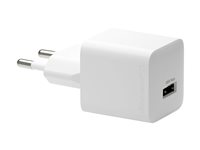 dbramante1928 re-charge - Strømforsyningsadapter - 18 Watt (USB) - hvid - Europa CH18EUWH7092