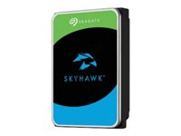 Seagate SkyHawk ST8000VX010 - Harddisk - 8 TB - intern - 3.5" - SATA 6Gb/s - buffer: 256 MB - med 3 års Seagate Rescue Data Recovery ST8000VX010