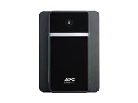 APC Back-UPS BX Series BX2200MI - UPS - AC 230 V - 1200 Watt - 2200 VA - 9 At - output-stikforbindelser: 6 BX2200MI
