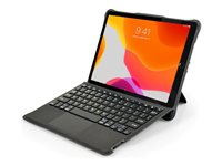 PORT Designs MANCHESTER II - Tastatur og folio-kasse (robust beskyttelsesfolio) - med touchpad - trådløs - Bluetooth - AZERTY - papkasse 201523