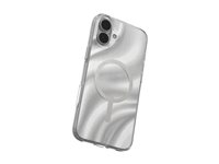 ZAGG Milan Snap - Bagsidecover til mobiltelefon - MagSafe-kompatibilitet - grafen - swirl glitter - for Apple iPhone 16 Pro 702315120