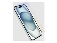 OtterBox Premium Pro - Skærmbeskytter for mobiltelefon - blåt lys beskyttelse - glas - klar - for Apple iPhone 16 77-96200