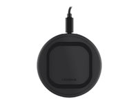 OtterBox - Trådløs opladningspude + AC-strømadapter - 10 Watt - sort - Europa 78-52709