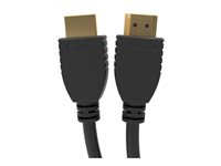 C2G - High Speed - HDMI-kabel med Ethernet - HDMI han til HDMI han - 7.2 m - afskærmet - sort - tovejs, 4K60Hz (4096 x 2160) support C2G50648