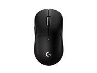 Logitech G PRO X SUPERLIGHT 2C - Mus - 5 knapper - trådløs, kablet - 2.4 GHz, USB - sort 910-007531