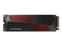 Samsung 990 PRO MZ-V9P1T0GW - SSD - krypteret - 1 TB - intern - M.2 2280 - PCIe 4.0 x4 (NVMe) - 256-bit AES - TCG Opal Encryption 2.0 - integreret kølelegeme MZ-V9P1T0GW