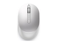 Dell Premier MS7421W - Mus - optisk - 7 knapper - trådløs - 2.4 GHz, Bluetooth 5.0 - platinsølv - med 3 års Next Business Day Advanced Exchange Service MS7421W-SLV-EU