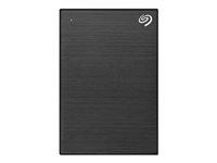 Seagate One Touch STKZ4000400 - Harddisk - 4 TB - ekstern (bærbar) - USB 3.0 - sort - med Seagate Rescue Data Recovery STKZ4000400