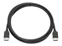 HP - Display-kabelkit - DisplayPort (han) til DisplayPort (han) - 2 m - for Elite t655; Presence Small Space Solution with Zoom Rooms; Pro t550 VN567AA