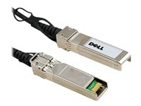 Dell - Direkte påsætning-kabel - SFP+ til SFP+ - 5 m - dobbelt-axial - for Force10; Networking C7004, S6000; PowerConnect 55XX, 62XX, 70XX, 81XX; PowerEdge VRTX 470-13573