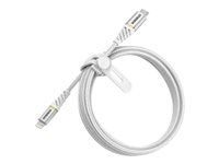 OtterBox Premium - Lightning-kabel - Lightning han til USB-C han - 2 m - skyet himmel-hvid 78-52652