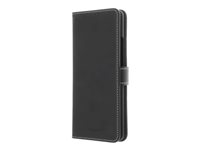 Insmat Exclusive Flip Case - Flipomslag til mobiltelefon - ægte læder, polyurethan, polykarbonat - for OnePlus 7T 650-2820