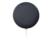 Google Nest Mini - Gen 2 - smart højttaler - IEEE 802.11b/g/n/ac, Bluetooth - brunsort GA00781-ES