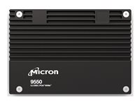 Micron 9550 MAX - SSD - Mixed Use - krypteret - 12.8 TB - intern - 2.5" - PCI Express 5.0 x4 (NVMe) - 256-bit AES - TCG Opal Encryption 2.0, Self-Encrypting Drive (SED) - TAA-kompatibel MTFDLAL12T8THB-1BK1DABYYR