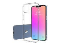 Insmat Crystal - Bagsidecover til mobiltelefon - termoplastisk polyuretan (TPU) - glasklar - for Apple iPhone 14 Plus 650-1109