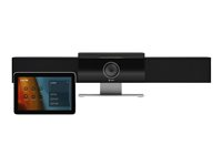 Poly Studio - Til Microsoft Teams - Medium Room Kit - videokonferencepakke (Poly GC8 berøringscontroller, Poly Studio USB videobarre) - Certified for Microsoft Teams, Zoom Certified - sort 9C983AA
