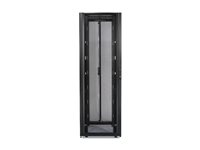 APC NetShelter SX Enclosure - Rack kabinet - uden sider - sort - 42U - 19" - TAA-kompatibel AR3150X609