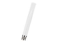 Zyxel ANT2105 - Antenne - 4,5 dBi (til 2,4 - 2,483 GHz), 7 dBi (til 5,15 - 5,875 GHz) - omni-directional - udendørs - grå (pakke med 2) ANT2105-ZZ0201F