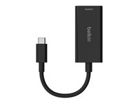 Belkin Connect - Videoadapter - 24 pin USB-C han til HDMI hun - sort - 4K144 Hz support, 8K60 Hz support AVC013BTBK