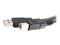 C2G 9.8ft USB A to USB B Cable - USB A to B Cable - USB 2.0 - Black - M/M - USB-kabel - USB (han) til USB Type B (han) - USB 2.0 - 3 m - sort 28103