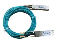HPE X2A0 - Netværkskabel - QSFP+ til QSFP+ - 7 m - 7 m. - fiberoptik - aktiv - for FlexFabric 12900E, 12900E 36-Port, 12902E JL287A