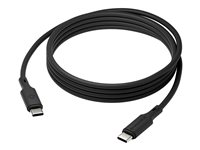 dbramante1928 IT - USB-kabel - 24 pin USB-C til 24 pin USB-C - 2 m - op til 100W opladningsstyrke - sort CB20CCBL4389