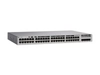 Cisco Catalyst 9300L - Network Essentials - switch - L3 - 48 x 10/100/1000 + 4 x 10 Gigabit SFP+ (uplink) - monterbar på stativ C9300L-48T-4X-E