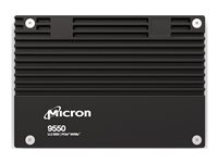 Micron 9550 PRO - SSD - læseintensiv, virksomhed - krypteret - 30.72 TB - intern - 2.5" - U.2 PCIe 5.0 x4 (NVMe) - TCG Opal Encryption 2.02 - TAA-kompatibel MTFDLAL30T7THA-1BK1DABYYR