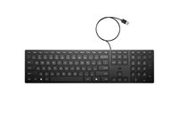 HP Desktop 320K - Tastatur - USB - Pan Nordic - Smart Buy 9SR37UT#UUW